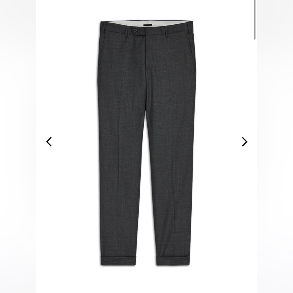 Men's Gray Suit Pants